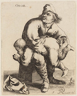 TvB G 2263
<br/>
Vijf Sinen te Koop (de reuk)
<br/>
<em>Quast, Pieter Jansz. (1606-1647)</em>